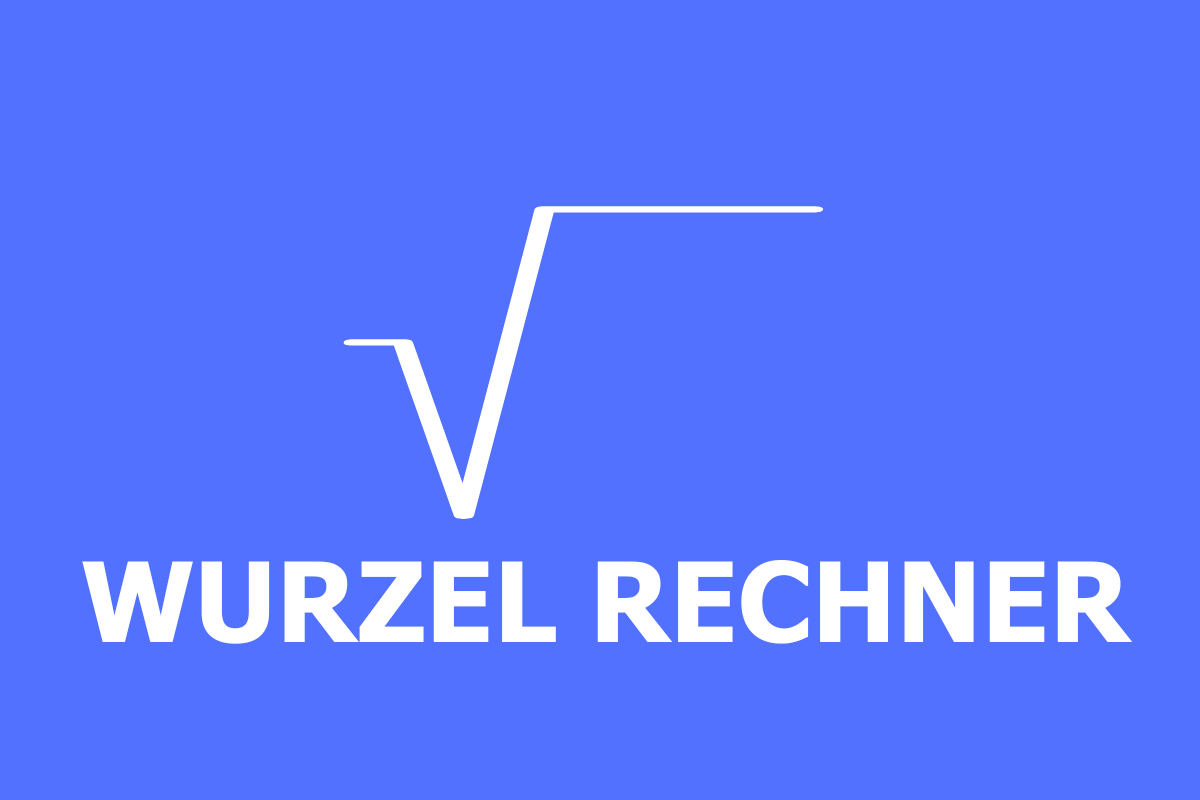 Wurzel Rechner - ONLINE TOOL